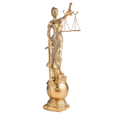 ФИГУРКА "ФЕМИДА" 12*11*40,5 СМ. СЕРИЯ "МАХАРАДЖИ" (КОР=9ШТ.)