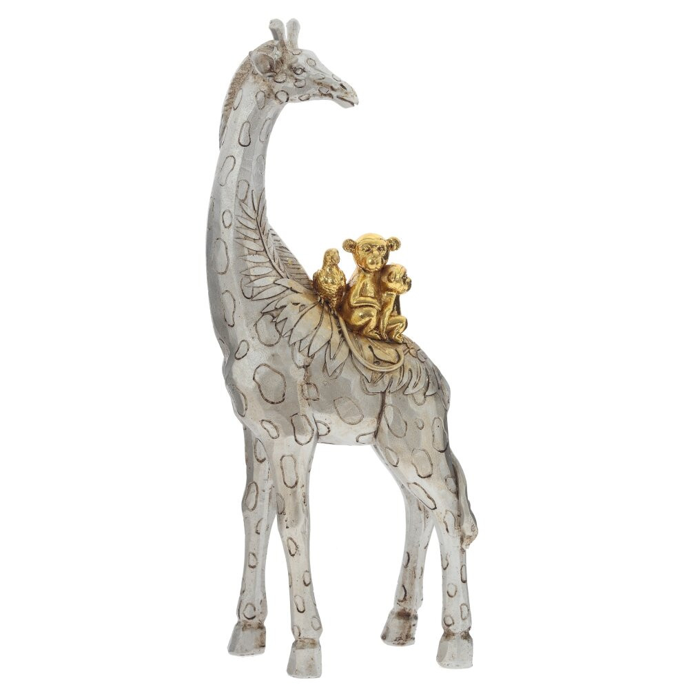 Фигурка декоративная "Жираф", L14,5 W7 H38 см