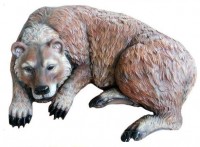 Декоративный камень "Дремлющий медведь"