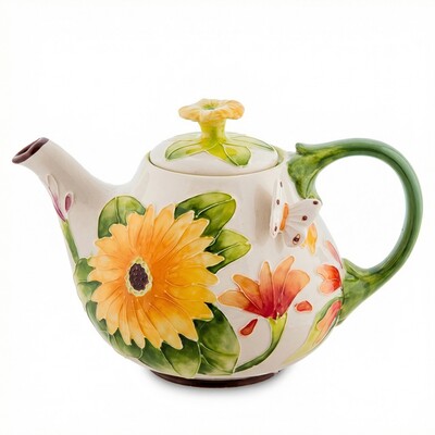 BS- 37 Заварочный чайник "Герберы"