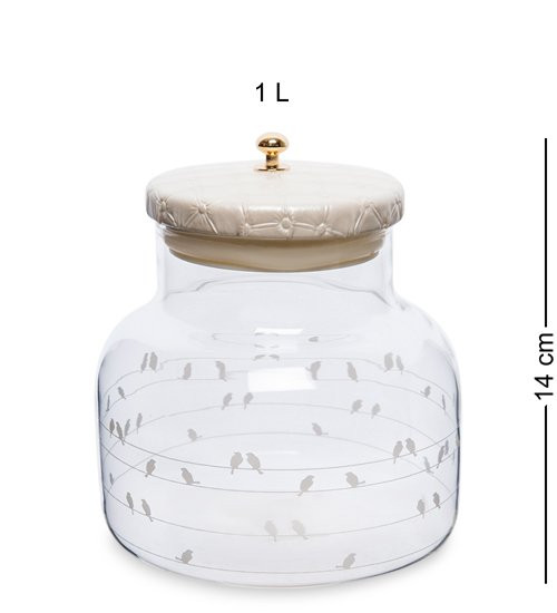 GS- 60/1 Банка для сыпучих "Птичий ансамбль" 1л