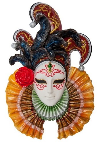 Карнавальная маска "Гаер"