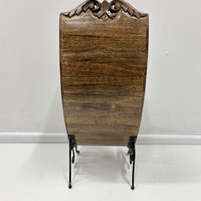 Подставка для зонтов резная, дерево манго, 20×21×49 см