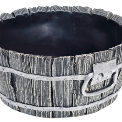 Кашпо декоративное "Ушат" круглый