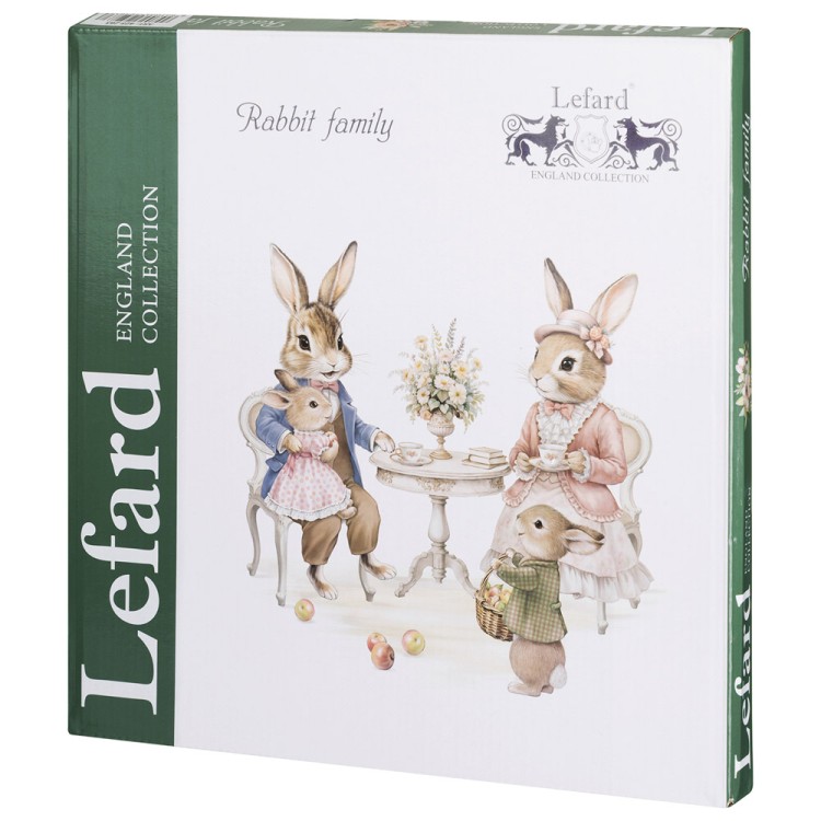 ТАРЕЛКА ОБЕДЕННАЯ LEFARD "RABBITS FAMILY" 25,5 СМ