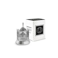 Подстаканник "Исаакиевский собор" посеребренный