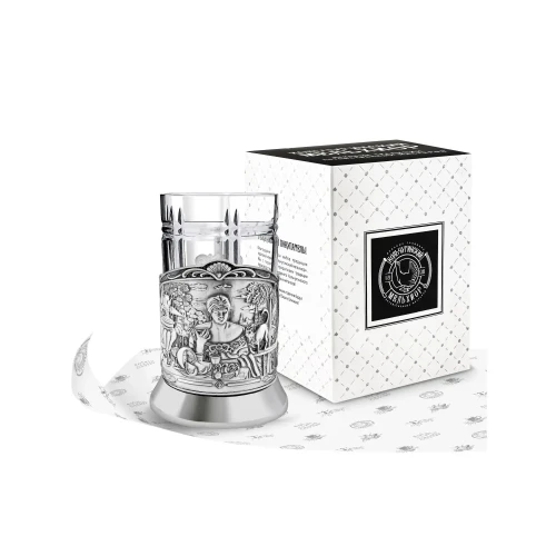 Набор д/чая посеребренный "Купчиха (Триумфальная)"