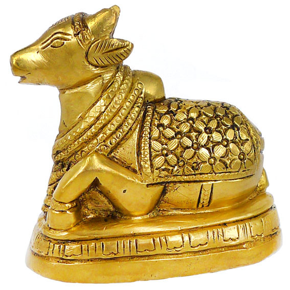 Нандин статуэтка бронза 65*40*75мм