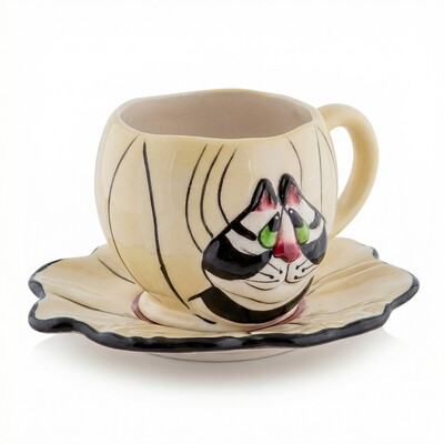 BS- 20 Чайная пара "Кот Кланси"