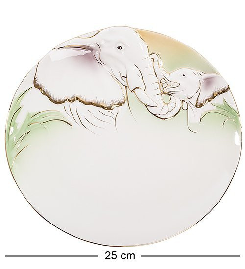 FM-74/ 5 Блюдо "Слоны" 25см (Pavone)