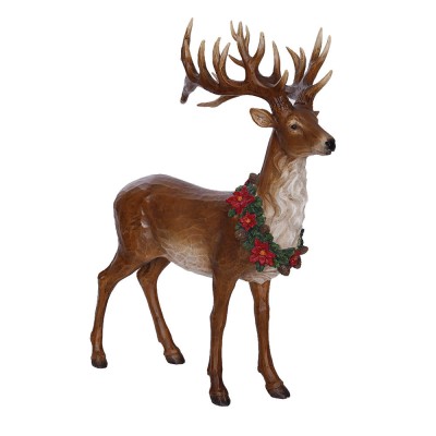 Фигурка декоративная "Олень", L24 W11,5 H29 см