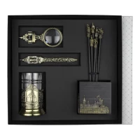 Набор канцелярский "Владимир" латунный с чернением 11 предметов