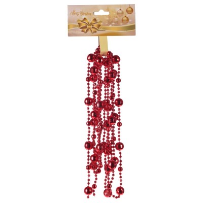 Украшение новогоднее "Бусы", D14 см, L1,4 W1,4 H207 см