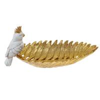 Блюдо декоративное, L23 W11 H11 см