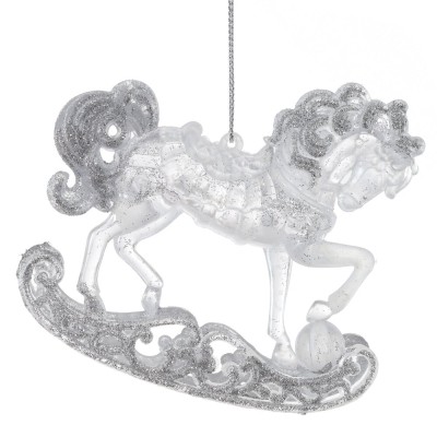 Украшение новогоднее "Лошадка", L10,5 W3 H9,5 см