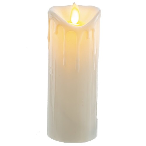 Изделие декоративное "Свеча" (подсвет, AAAх2 н/п) L6,5 W6 H15 см Изделие декоративное "Свеча" (подсвет, AAAх2 н/п) L6,5 W6 H15 см