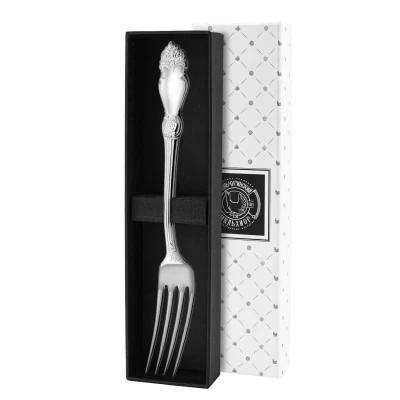 Вилка столовая "Серебряная роза" посеребренная УЦЕНЕННЫЙ ТОВАР