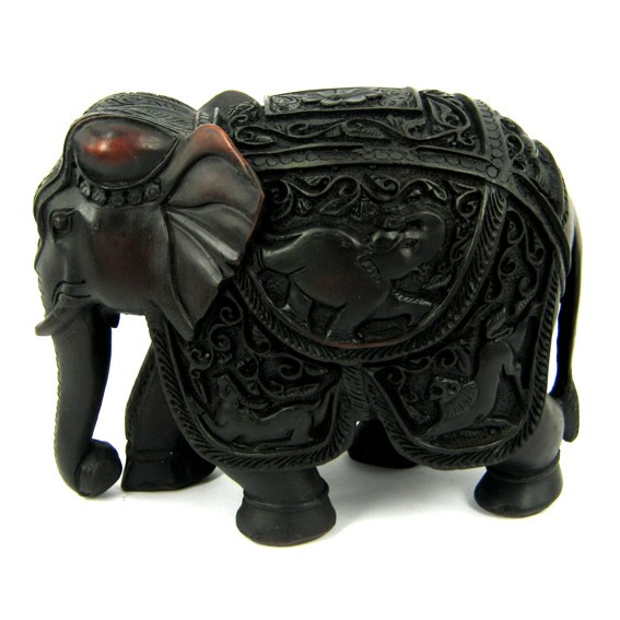 Слон статуэтка 19х15см пластик