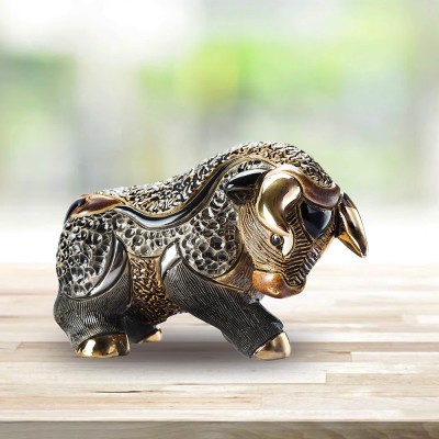 Керамическая статуэтка Бык