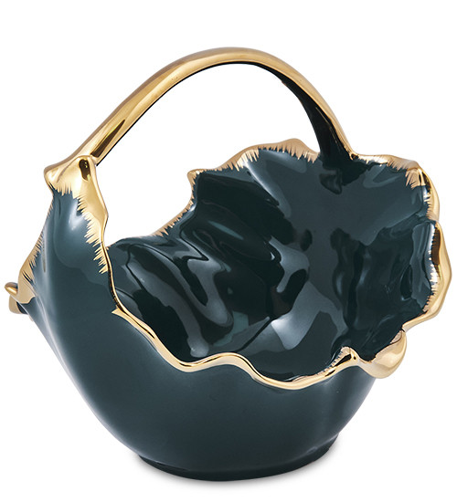 OS-140/1 Декоративная ваза Коллекция "Листья"