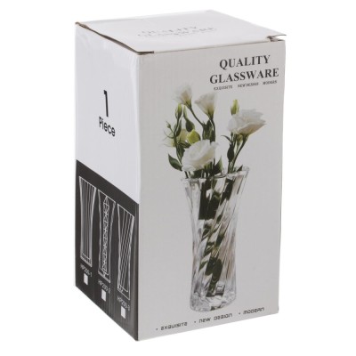 Ваза, 600 мл, L11 W11 H20 см