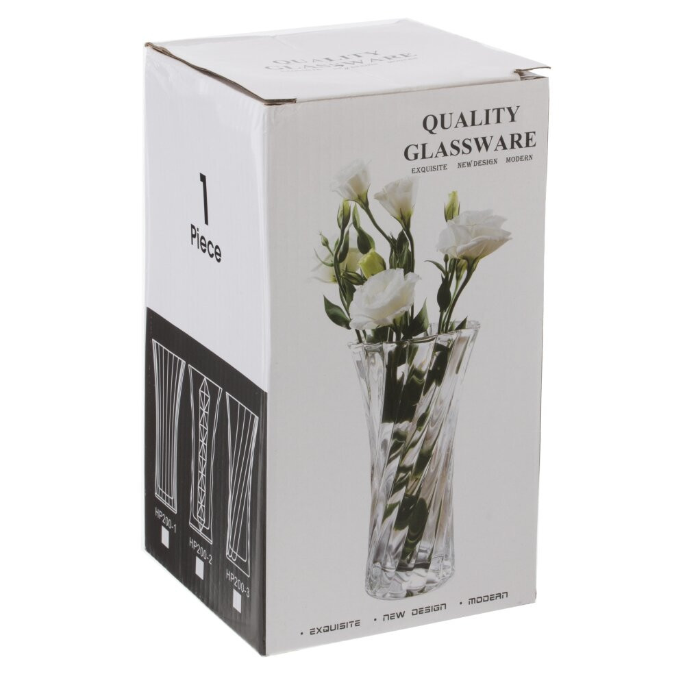 Ваза, 600 мл, L11 W11 H20 см Ваза, 600 мл, L11 W11 H20 см