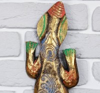 Декоративное панно "Золотистый Геккон" 