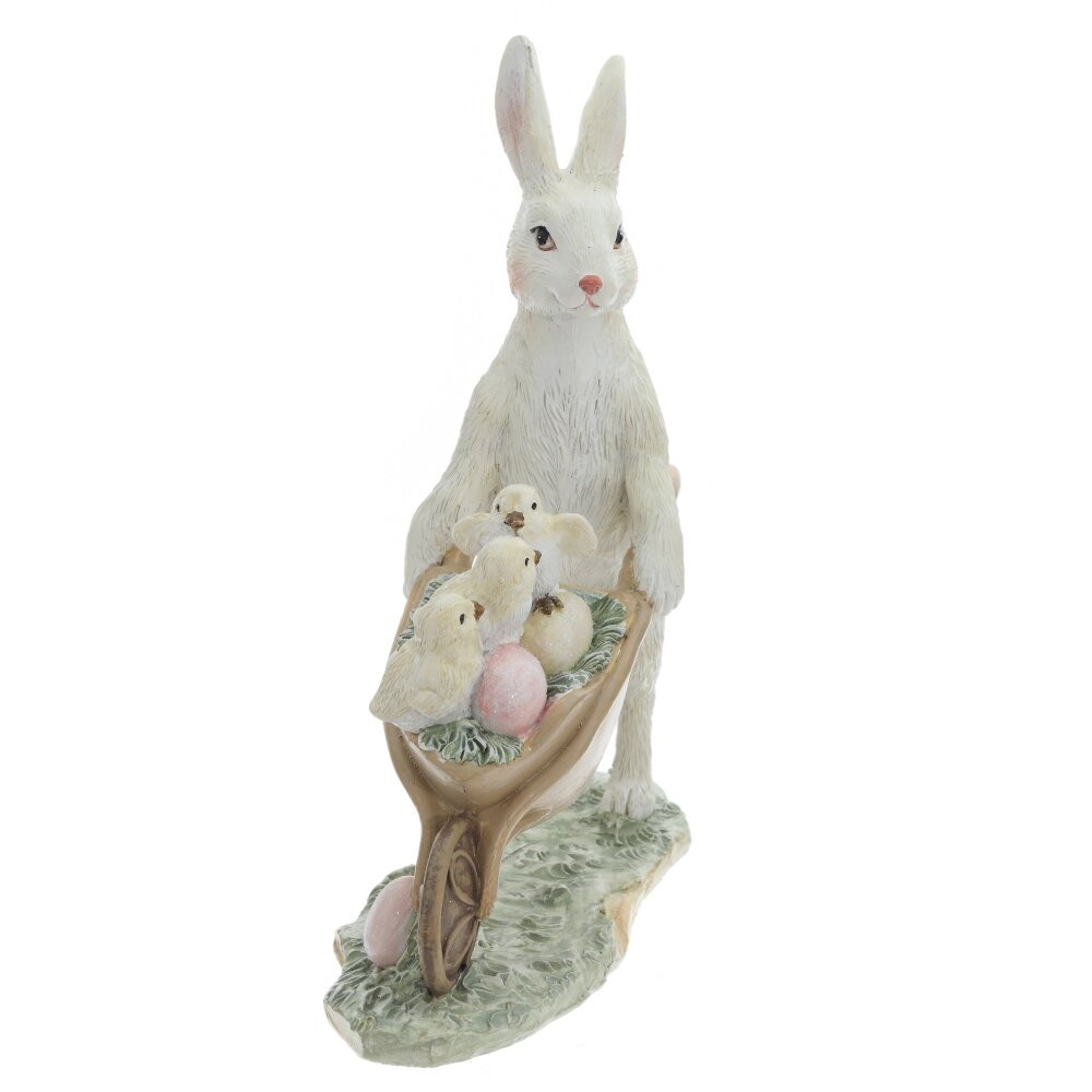 Фигурка декоративная "Заяц", L12 W5 H15 см