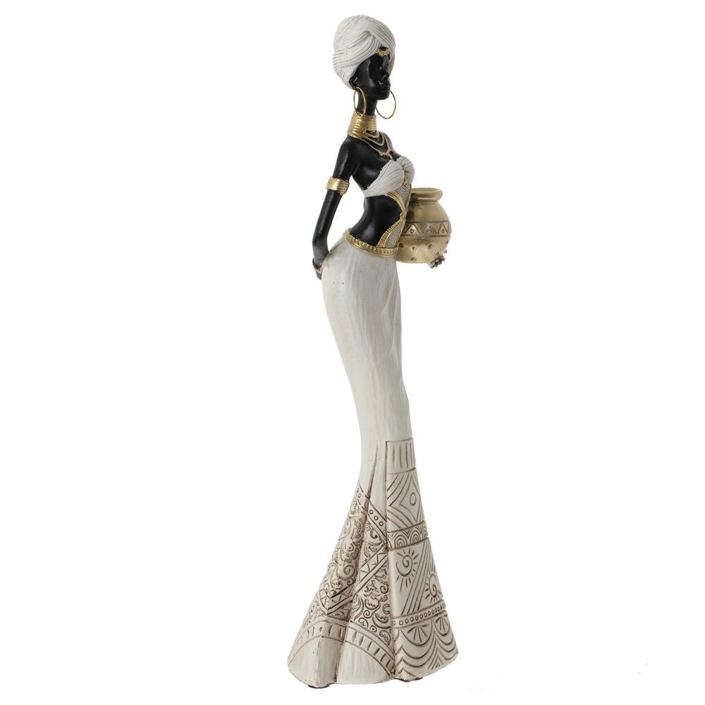 Фигурка декоративная "Африканка", L10 W8 H30,5 см