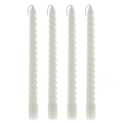 Набор из 4-х свечей, D 2,5см, L13 W2,5 H27,5 см