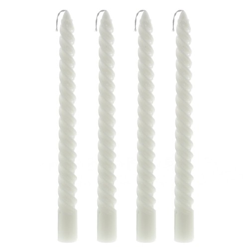 Набор из 4-х свечей, D 2,5см, L13 W2,5 H27,5 см