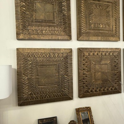 Панно декоративное "Square Brass" (D)