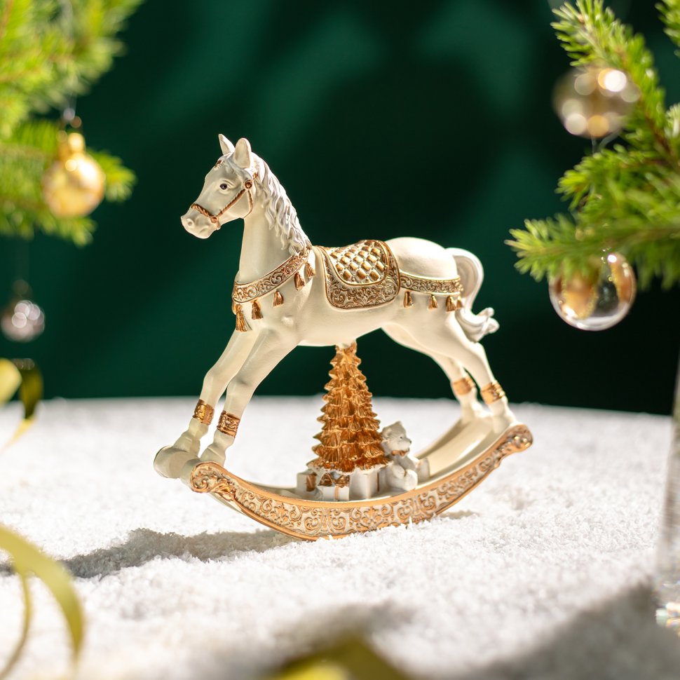 Статуэтка "Конь-Качалка" 14х3,5х14 см Статуэтка "Конь-Качалка" 14х3,5х14 см