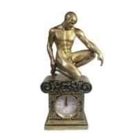 Интерьерные часы "Греческий атлет"     