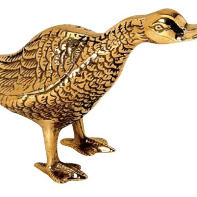 Интерьерная статуэтка "Золотой гусь"