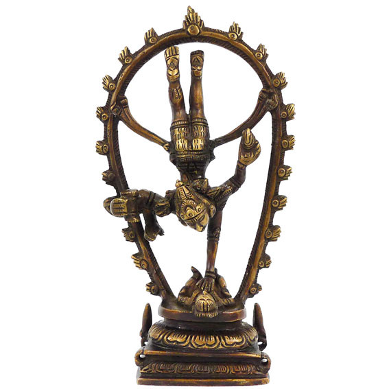 Натараджа статуэтка бронза 155*85*34мм