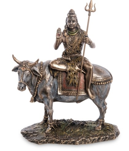 Статуэтка "Шива со священной коровой" Статуэтка "Шива со священной коровой"