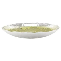 Блюдо стеклянное "SPLASH" (цвет золотой) диаметр 40 см