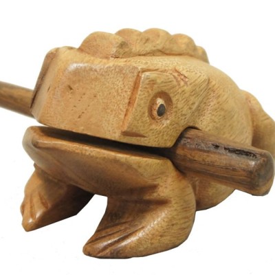 Жаба поющая денежная L15см