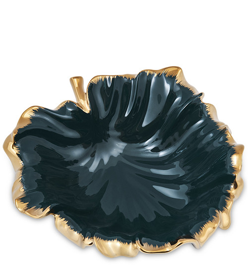 OS-141/1 Декоративное блюдо Коллекция "Листья"