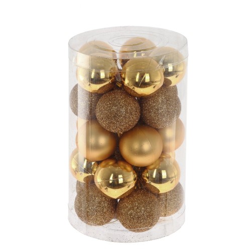 Набор из 25шт Украшение новогоднее "Шар", D 3 см, L8 W8 H13 см