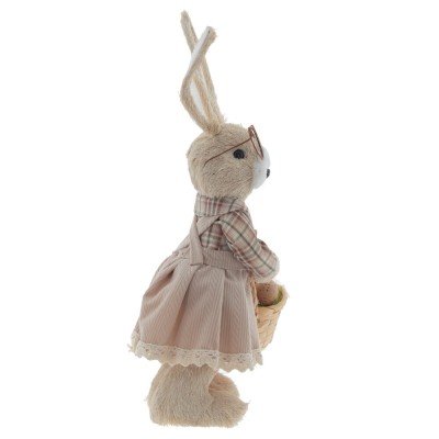 Фигурка декоративная "Зайка", L11 W15 H40 см Фигурка декоративная "Зайка", L11 W15 H40 см