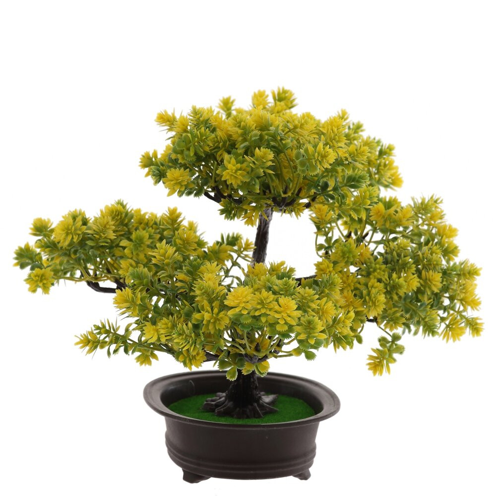 Цветочная композиция "Бонсай", L36 W32 H26 см