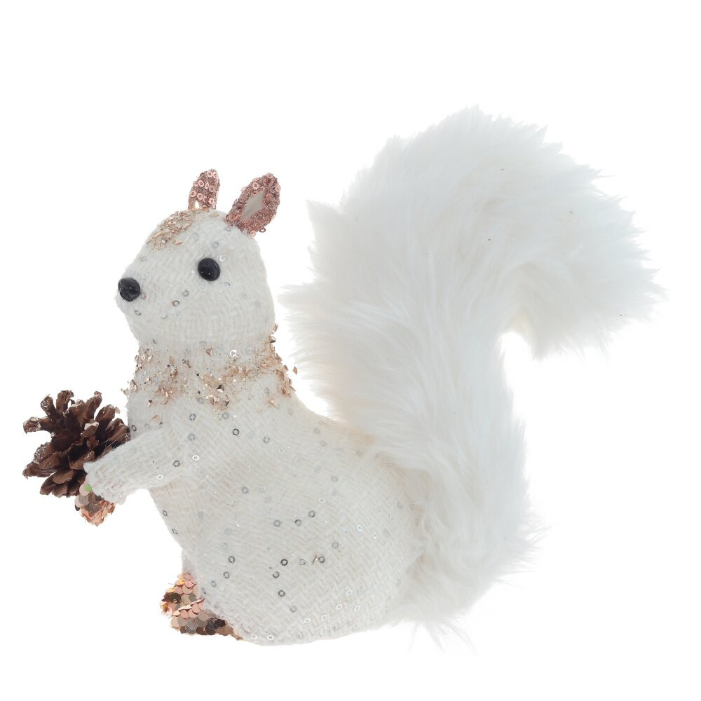 Фигурка декоративная "Белка", L24 W10 H19 см