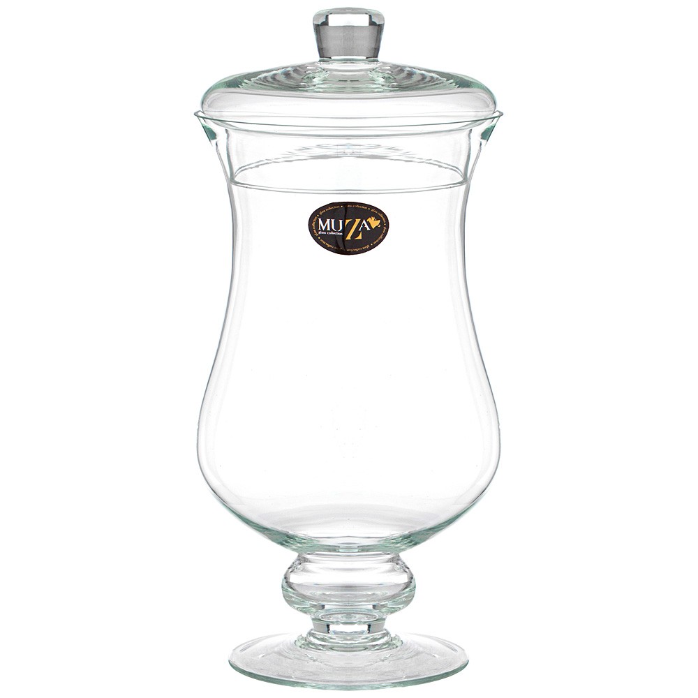 ВАЗА НА НОЖКЕ "AMFORA" ВЫСОТА 36СМ