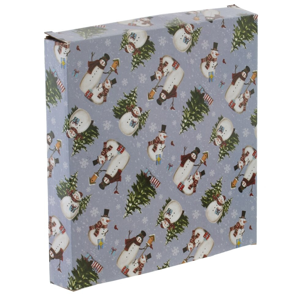 Блюдо "Новогодний подарок", L24 W20 H3 см