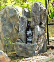 Угловой фонтан для сада "Каскад"   