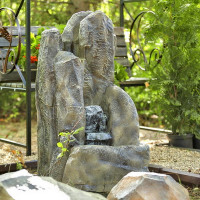 Угловой фонтан для сада "Каскад"   