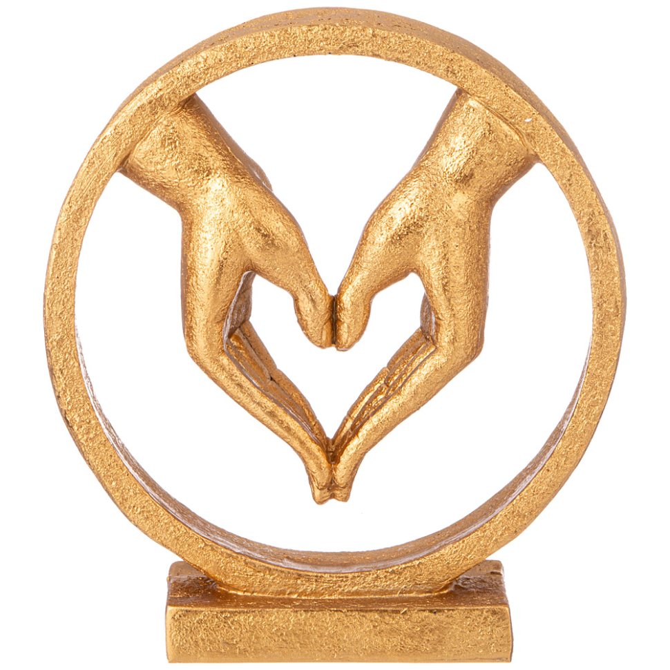 Фигурка Декоративная "Сердце из Рук" 20х6,5х22 см