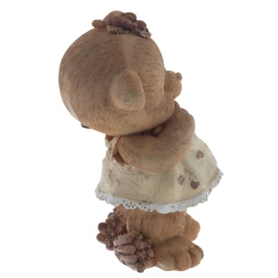 Фигурка декоративная "Медвежонок", L9,5 W6,5 H14 см